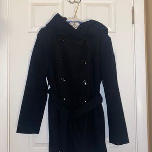 Banana Republic pea coat with oversized hood - SM